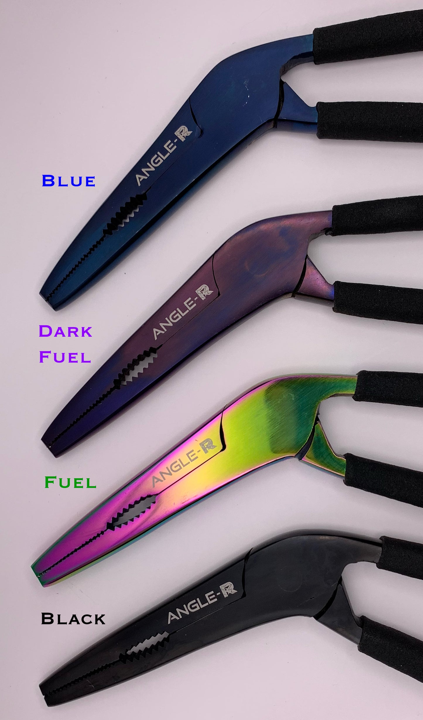 Angle-R Ergonomic Pliers w/ Leather Sheath & Braid Scissors
