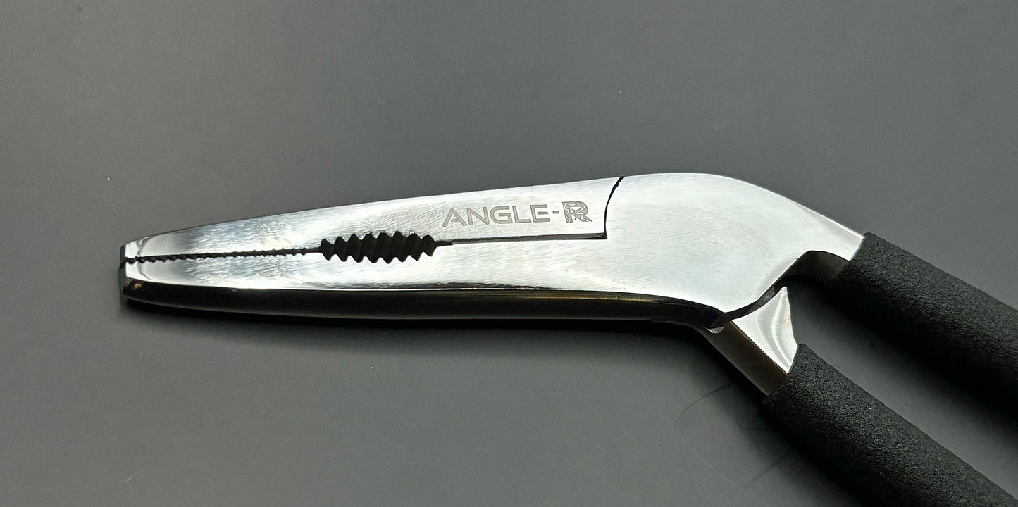 Angle-R Ergonomic Pliers w/ Leather Sheath & Braid Scissors