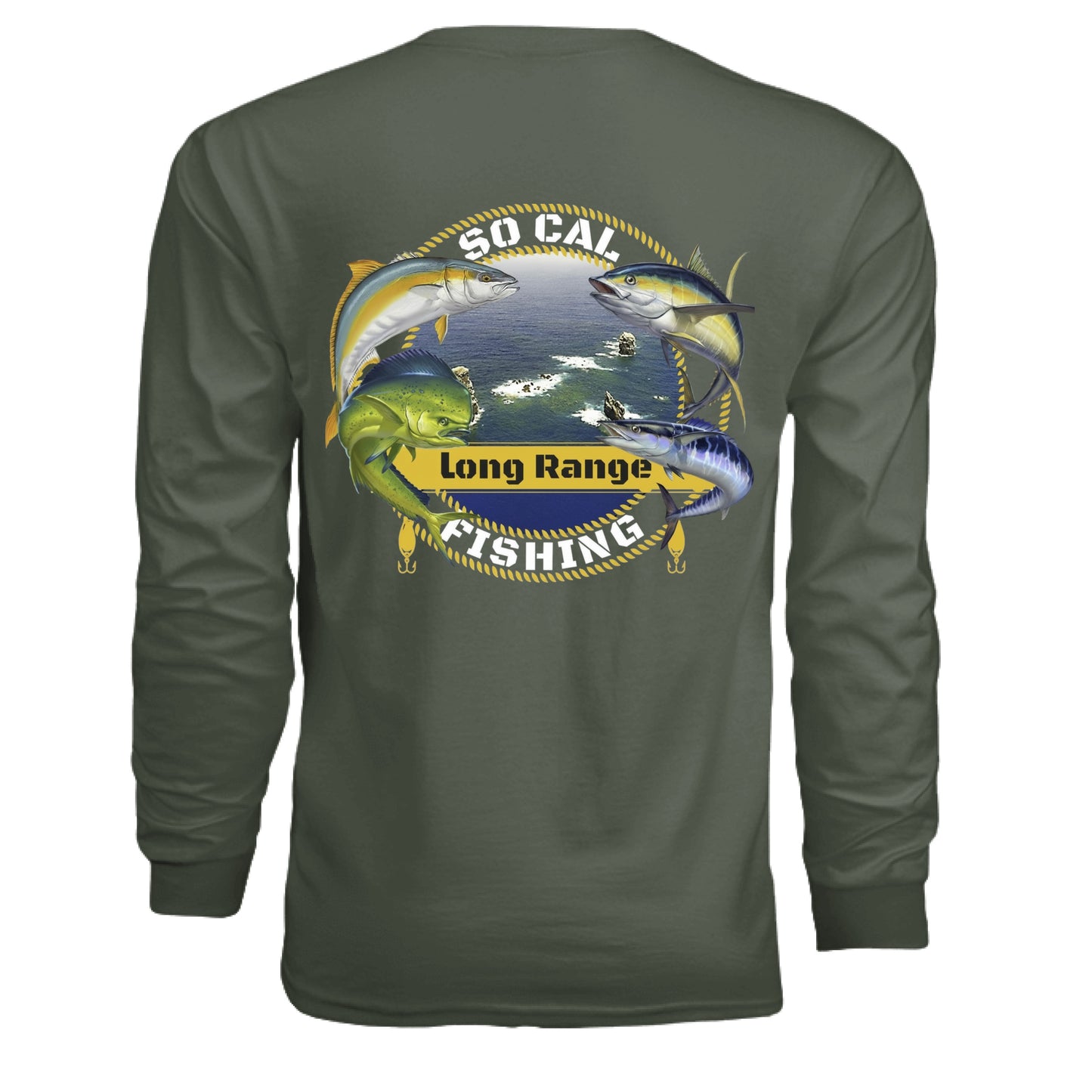 MILITARY GREEN - BACK