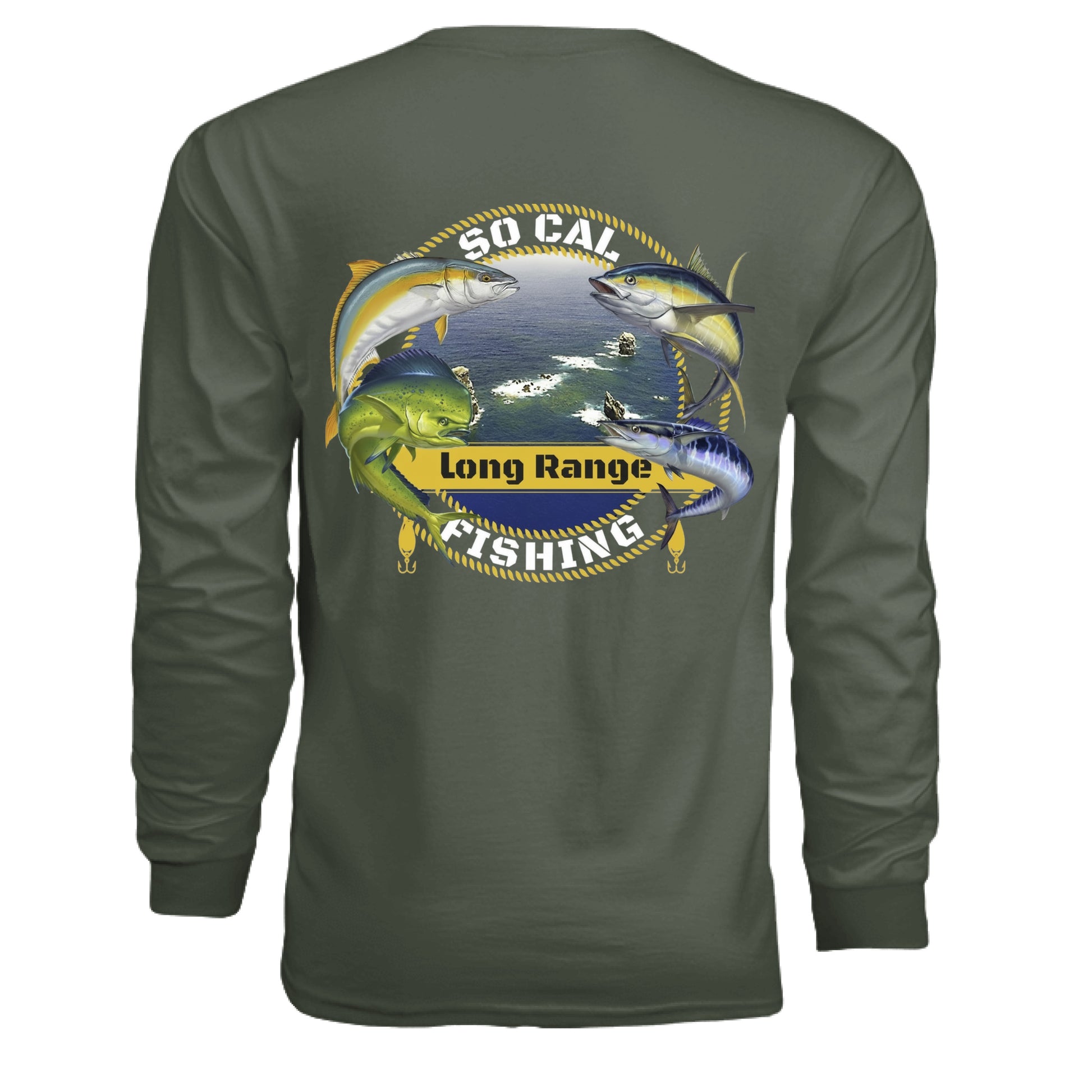 MILITARY GREEN - BACK